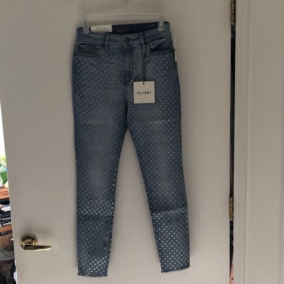 DL1961 Farrow High Rise Skinny Jeans size 28 NWT - Picture 1 of 7